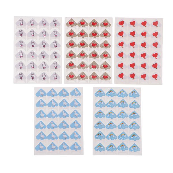 

5pcs self-adhesive p mounting corner stickers for diy album scrapbooking