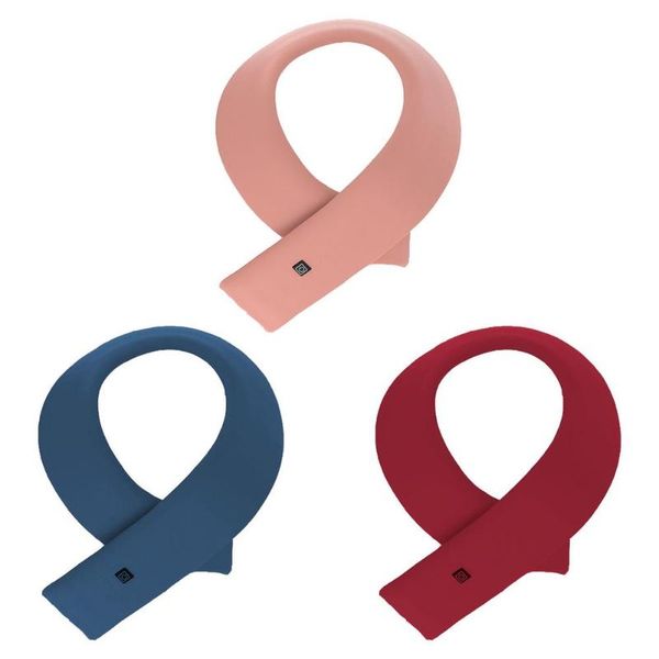 

new 2020 winter scarf heated scarf usb women heating couple neckerchief collar scarves, Black
