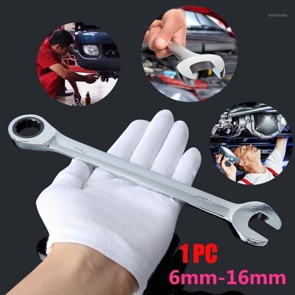 

6-16mm dual heads double offset ring spanner combination dicephalous wrench spanner hand tools1