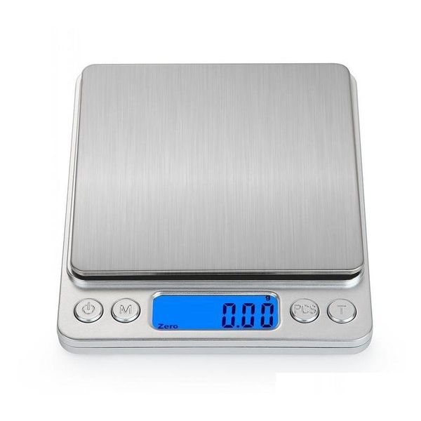 

2020 new household digital scales portable electronic pocket lcd precision jewelry weight balance cuisine scale tools kitchen o42fm
