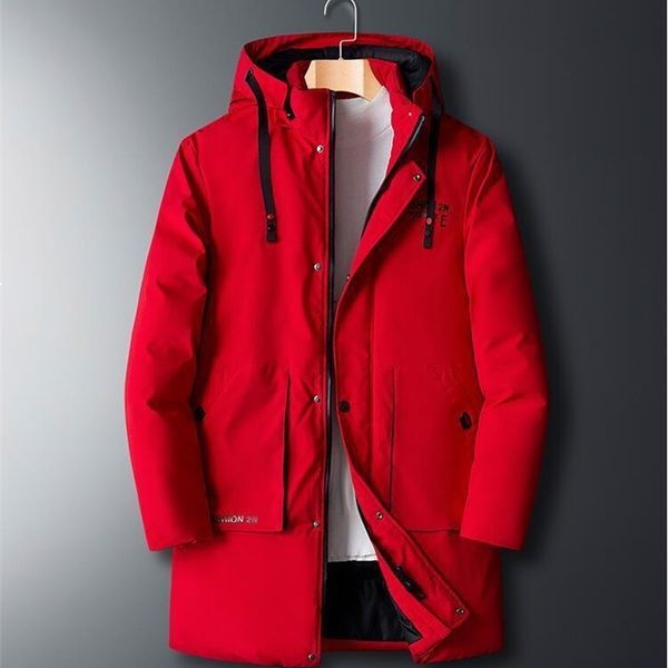 

2021 new winter jacket men warm cotton thick male coats gwwt, Black