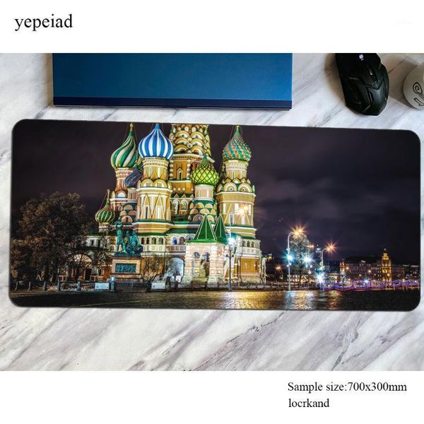 

mouse pads & wrist rests cathedrals mousepad personality 900x400x4mm computer mat gamer gamepad boy gift gaming mousemat desk pad office pad