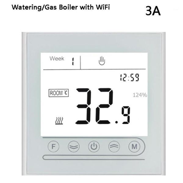 

wifi smart thermostat electric heating temperature controller for gas boiler alexa google home thermoregulator1