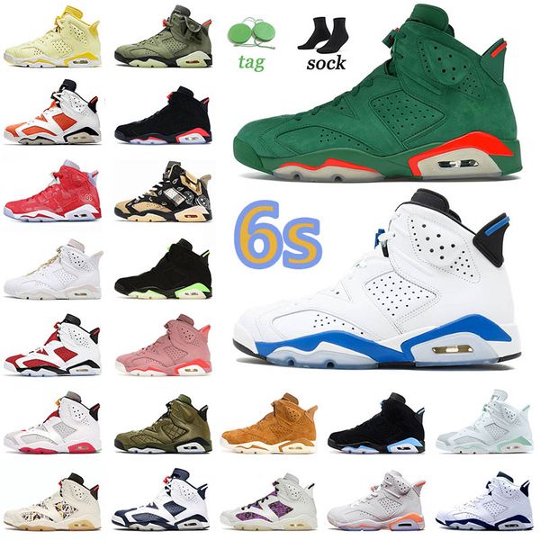 

mens basketball shoes 6 6s infrared reflective black cat jumpman unc electric green bordeaux golden harvest carmine hare men trainers sports