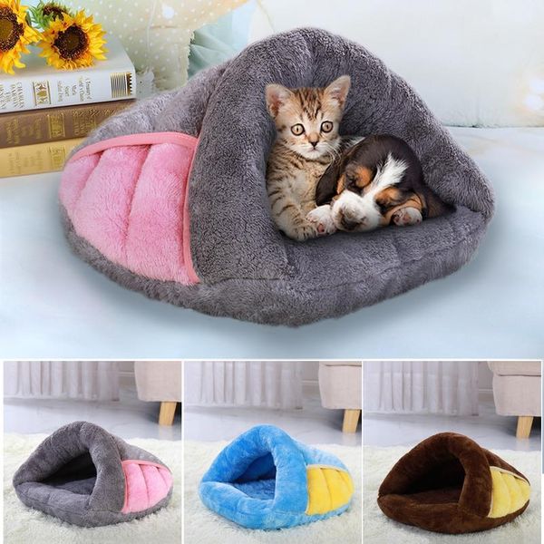 

warm cat bed pet puppy cat house winter dog cat cushion mat indoor basket cave kennel nest cats products for p bbyrjj