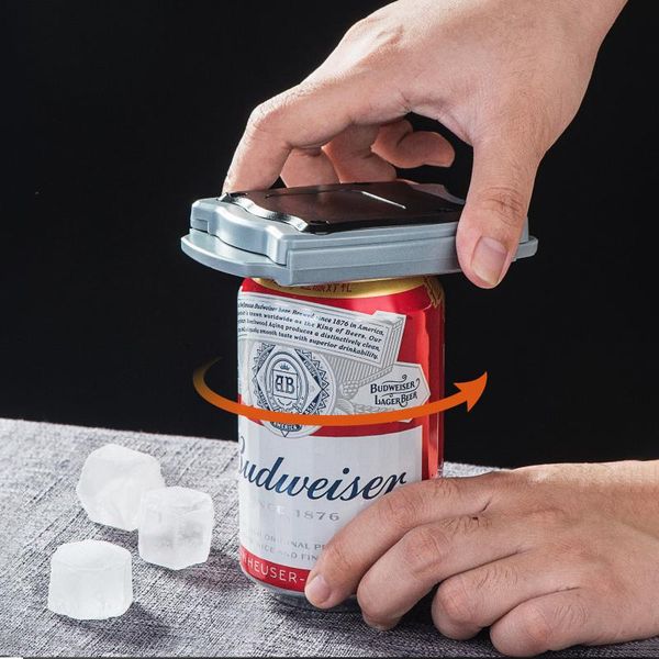 

universal go swing tonsests can opener portable ez напиток проще всего может открывать боковой резак гладкий край кухонные инструменты бар а, Silver