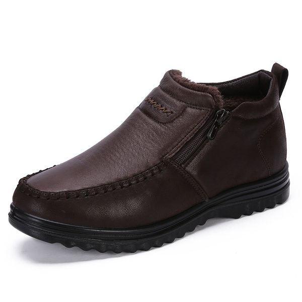 

2020 men's winter chunky casual make boots for men designer big size security shoes 9ss1, Black