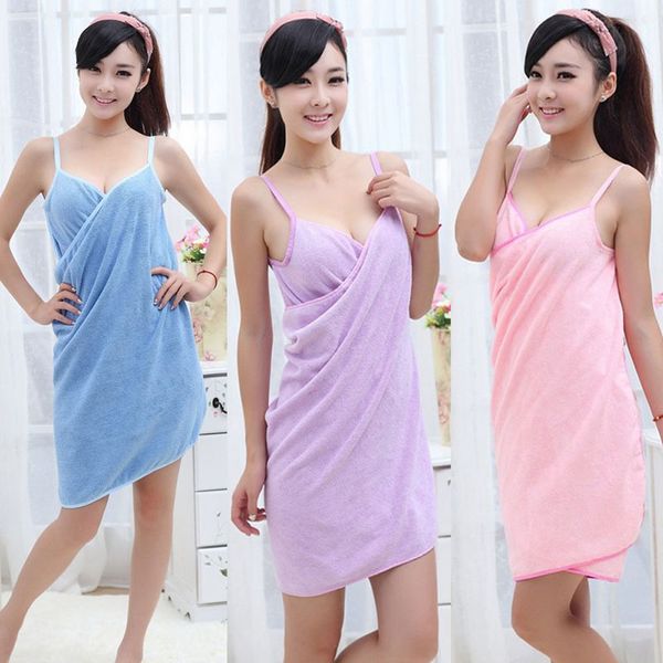 

2020 women wearable beach 140*70cm microfiber fashion lady girls fast drying bath towel skirt