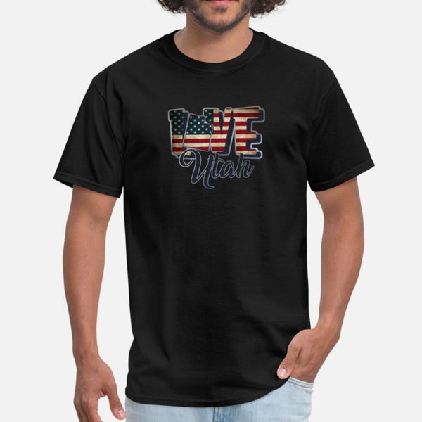 

love utah american vintage flag t shirt unique trendy tracksuit hoodie sweatshirt