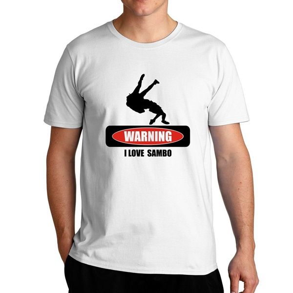 

2019 fashion 100% cotton warning i love sambo t-shirt tee shirt sport hooded sweatshirt hoodie