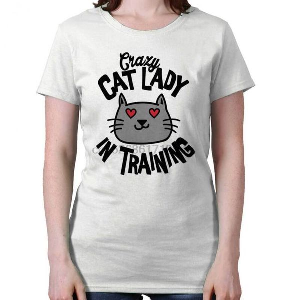 

crazy cat lady in training cool gift edgy sarcastic kitten womens t-shirt sport hooded sweatshirt hoodie