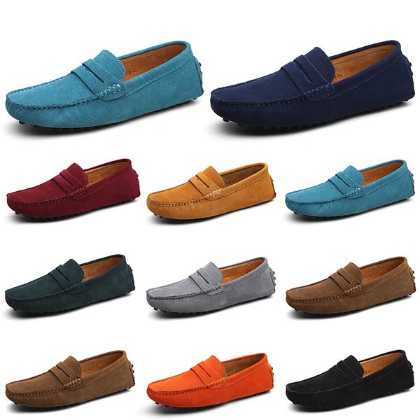 

non-brand men casual shoes espadrilles triple black white browns wine red navy khaki mens sneakers outdoor jogging walking 39-47
