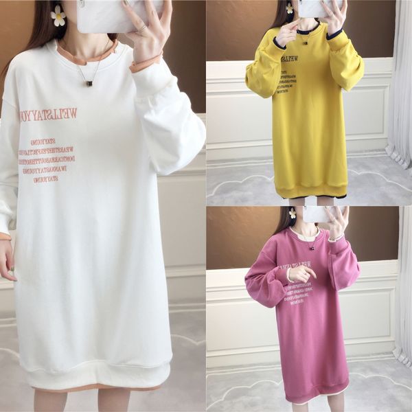 

2020 cotton autumn fashion thin embroidery women's versatile sweater coat sweater net red korean version ins loose coat trend gre28, Black