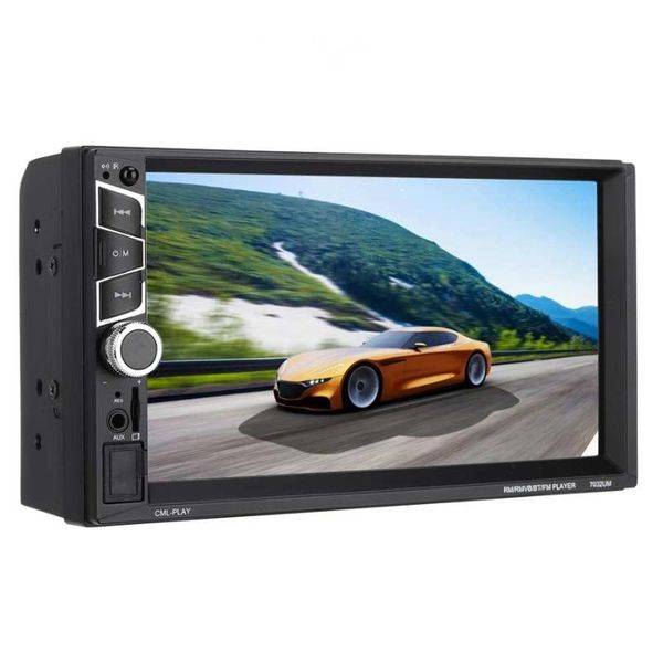

7,0" стерео универсальный монитор автомобиля hd mp5 player поддержка навигации handsfree fm-радио