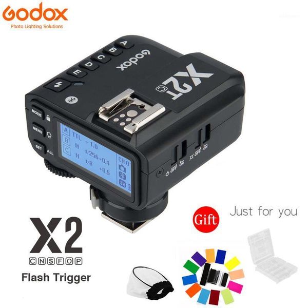 

godox x2t-n x2t-c x2t-s x2t-f x2t-o x2t-pl wireless flash trigger transmitter for fuji pentax1