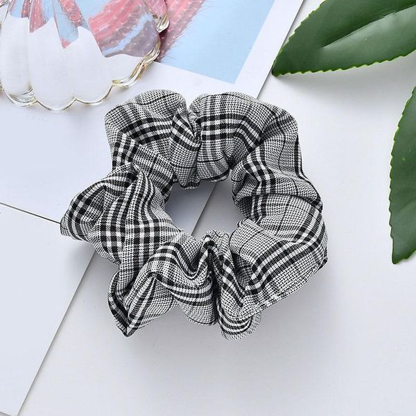 

vintage printed scrunchie for women cotton fabric hair ties boho elastic hair band women hair accessories girls ponytail holders wmtbgr
