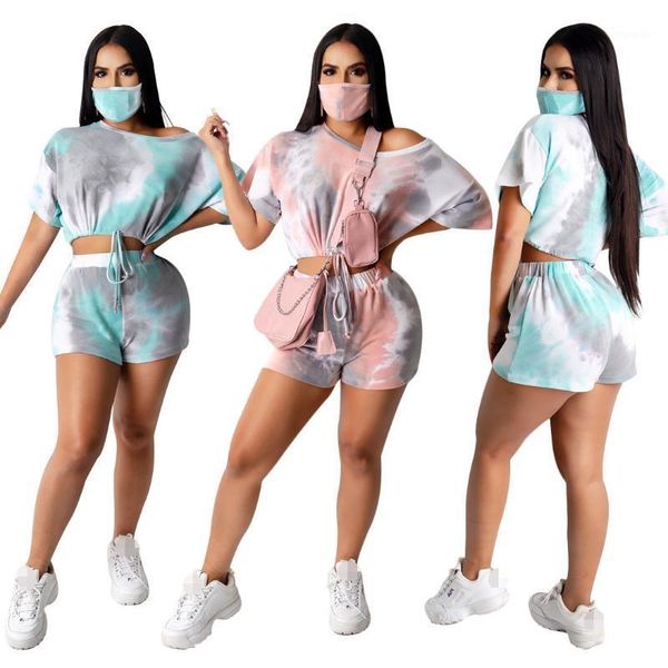 

two piece set women outfits summer clothes home 2 piece set crop shorts two pieces sets women summer clothing print1, White
