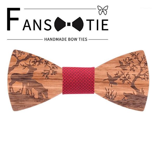 

adjustable 100% wooden bow ties mens carved animal solid slim wood bowtie suit wedding novelty necktie accessories carvat gift1, Blue;purple