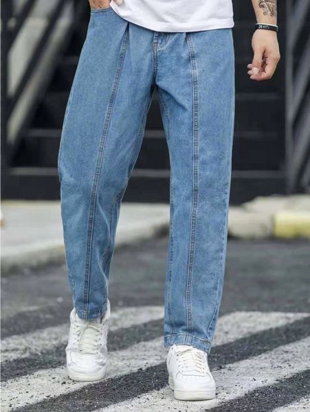 

men straight leg jeans m5ul#, Blue