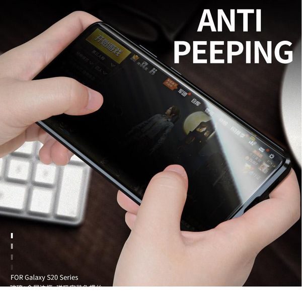 

360 privacy anti-peep magnetic case for samsung galaxy s20 ultra s10 e s9 s8 plus note 20 10 9 8 bbysxt