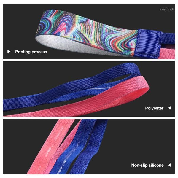

elegant fitness headband outside sport gym cool bandanas man and woman antiperspirant absorb sweat headband hair band1, Yellow;black