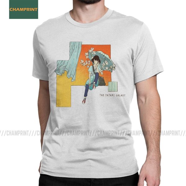 

the tatami galaxy akashi shinwa taikei anime watashi ga japan masaaki tees short sleeve plus size sport hooded sweatshirt hoodie men t shirt