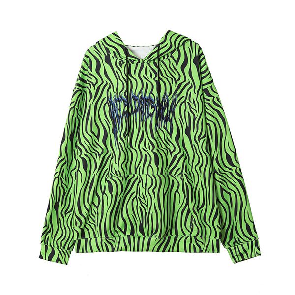 

leopard hoodie hip hop short length raglan pullover autumn streetwear, Black