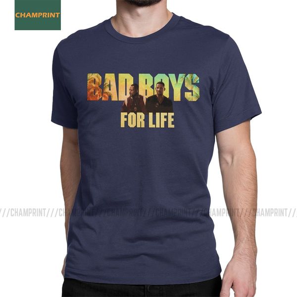 

bad boys for life юмористическая круглый воротник фильм уилл смит cop действия тройники с коротким рукавом одежда спорта толстовка с капюшон