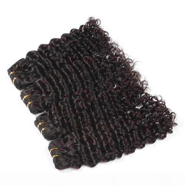 

bright 6a #1b off black color virgin hair weaving 100g 1pcs 10-30 incs malaysian deep wave remy hair extension 100% human hair weave