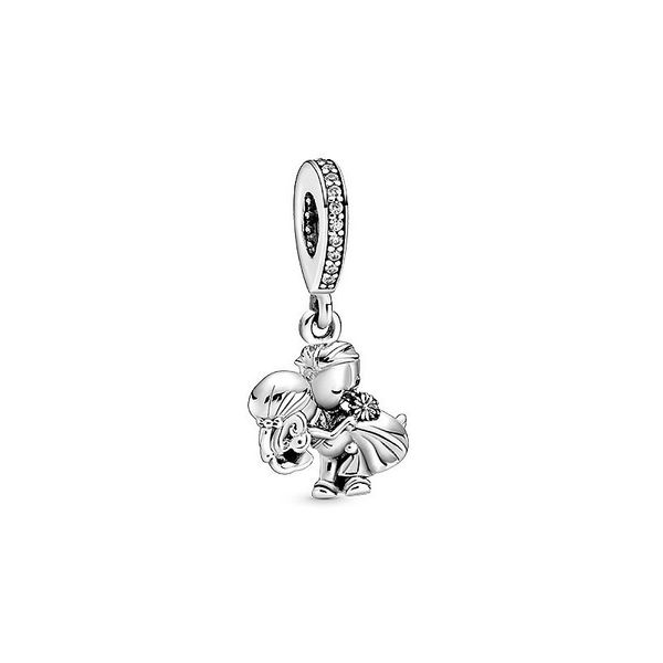 Gioielli di lusso alla moda nuovissimo fascino in argento sterling 925 di fascia alta perline a forma di cuore braccialetto Pandoras regalo per la festa della mamma delle donne fai da te