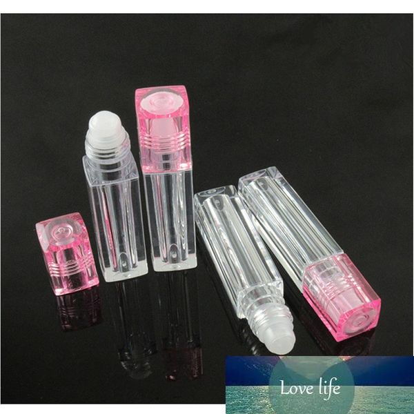 Großhandel: 6,5 ml, quadratisch, Lipgloss-Öl, ätherisches Öl, Parfümflasche, Rollerball, dicke Rolle, langlebig, für Reisen, Kosmetikbehälter