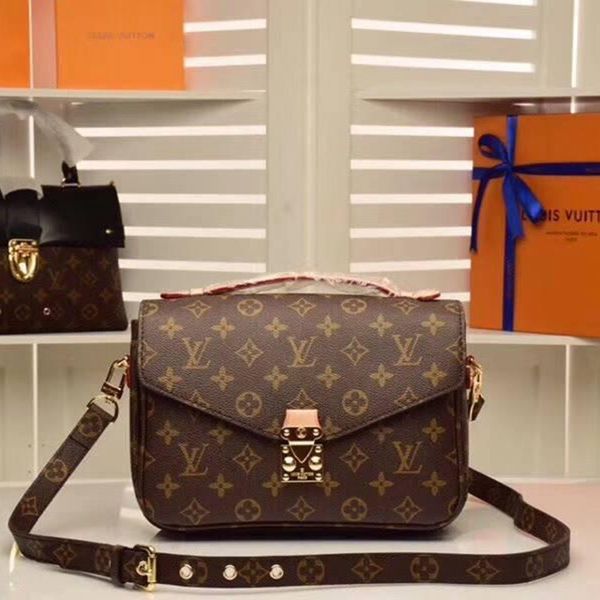 

2020 new leather designers women handbag pochette metis shoulder bags crossbody bags messenger j03
