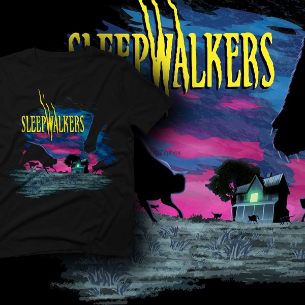

sleepwalkers stephen king horror film t-shirt men t shirt sport hooded sweatshirt hoodie