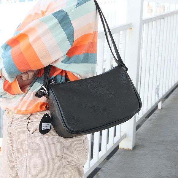 

cross body small shoulder bags for women 2021 designer handbag purses lady messenger bag genuine leather baguette hobo