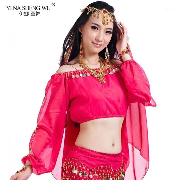 

lady women belly dance sequin accessories off-the-shoulder bellydance costumes belly dancing dancewear bra1, Black;red