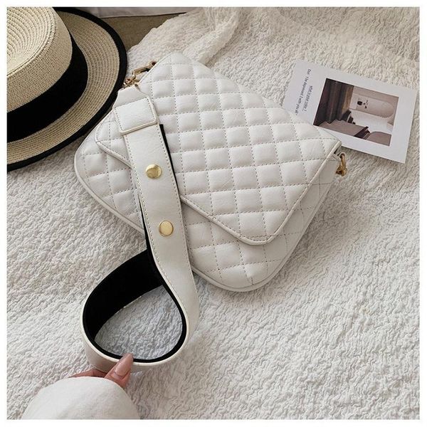 

elegant square crossbody bag women 2020 fashion new designer ladies faux leather tote bag lattice shoulder crossbody