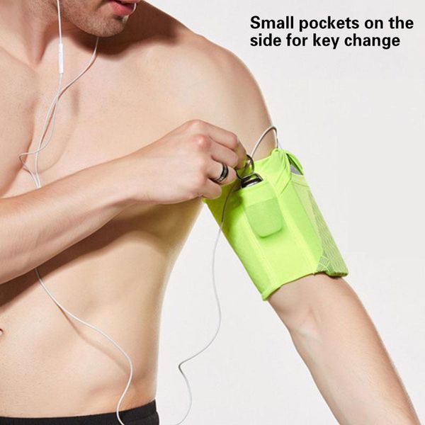 

1 pcs universal lightweight sports gym running armband, running fitness workouts phone armband sleeves, Black;gray