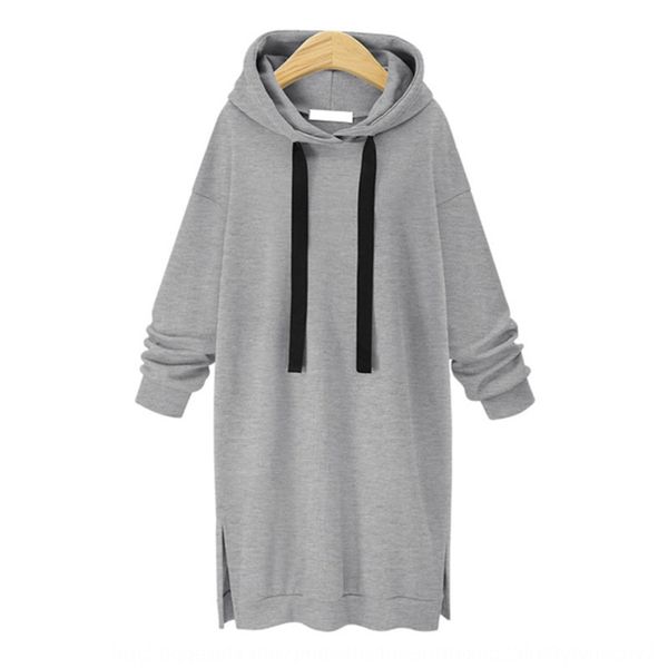 

drawstring длинная юбка длинный свитер с капюшоном юбки выше колен средней длины платье с длинными рукавами, свитер женщин vpsjq, Black