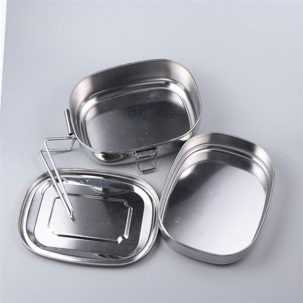 

двойной нержавеющей lunch food boxsilver student layer сталь среднего размера изолированный box fast разделенные square jllnpw mx_home