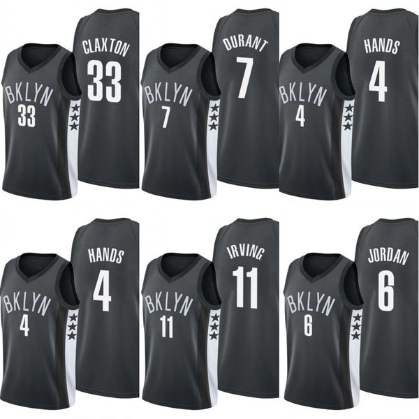 

brooklyn сети мужчины jaylen руки deandre дюрант ирвинг джерси, Black