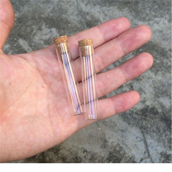 

4ml 12*60mm small glass vials jars test tube with cork ser empty glass transparent mason jars bottles 100pcs jlllwr