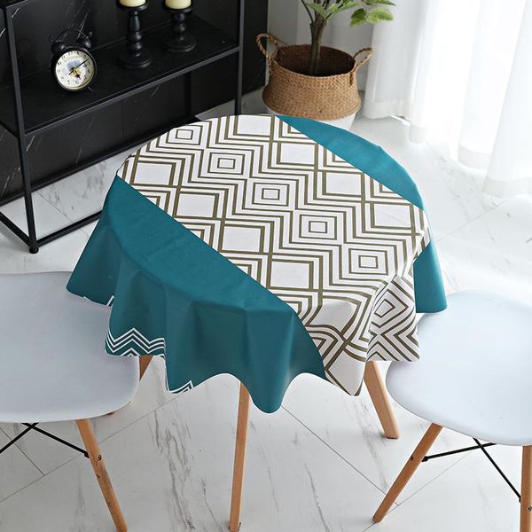 

giantex round datecloth nordic style декоративная скатерть водонепроницаемый масляный доказательство нет чистого отель хозяева настольные че