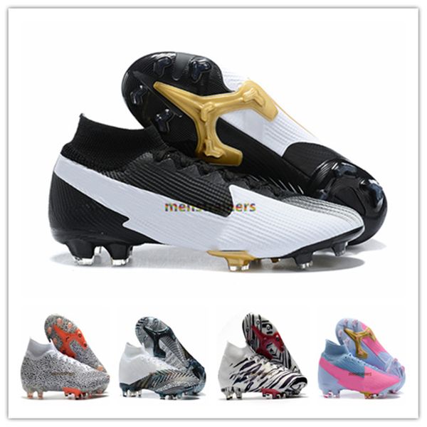 

новый mercurial superfly vii 7 360 elite se fg rosa panther санчо cr7 роналдо неймар мужские футбольные бутсы футбольные бутсы бутсы