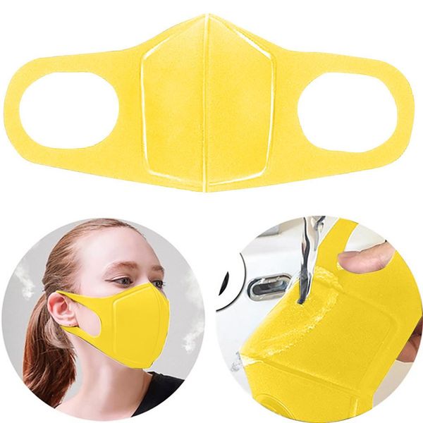 

6шт мягкая губка для лица caps моющегося mouthmask для женщин для мужчин туши украшения masker maski masque tissus lavable wmtkia yycolor