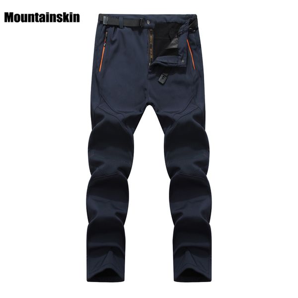 

winter polar pants mountain skin men's outdoor sports waterproof skiing skiing hiking camping pants men, Gray;blue
