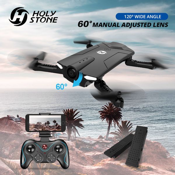 

holy stone hs160 professional rc drone with 720p hd camera fov 120° wide-angle fpv live video foldable helicopter quadcopter 201119