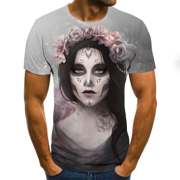 

character rapper rap cool trend graphic print oversized 3d print shirts comics hippie horror men clothing