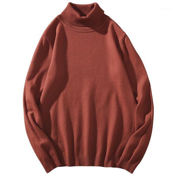 

men's sweaters winter men sweater blouse korea big size fashion vintage knitted turtleneck sueter para hombre pullover ea60my1, White;black