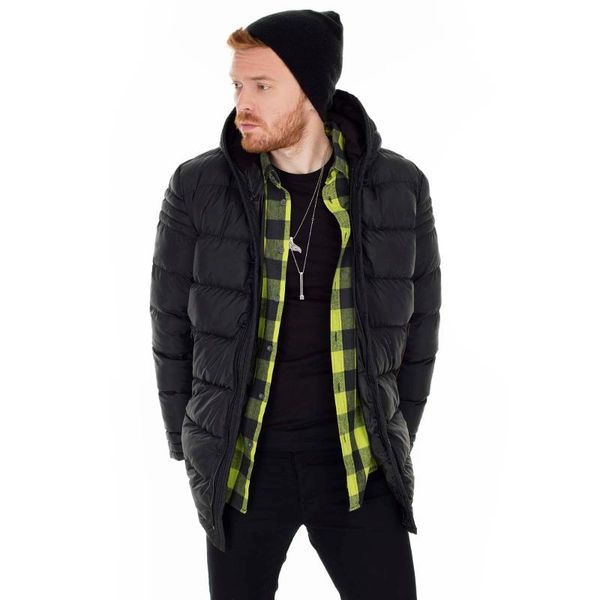 

buratti extra slim fit hooded coats male coats 556 b5053, Black