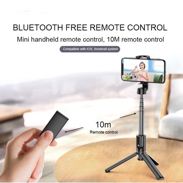 

беспроводная связь bluetooth селфи палка мини штатив монопод с пультом дистанционного управления для samsung android складная селфи stickwir